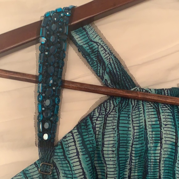 BCBG MAXAZRIA full length silk dress - Picture 6 of 8